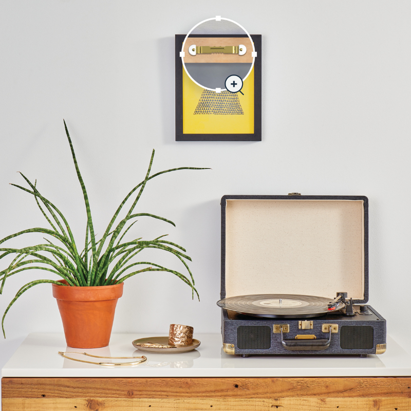 100 Sawtooth Picture Hangers 1 7/8 Inch With Nails - Silver Picture Frame Hardware