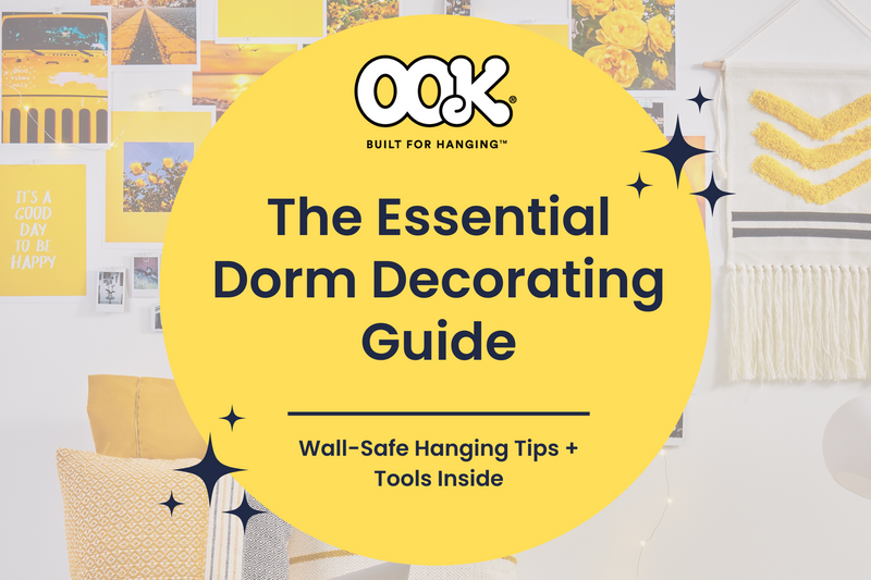 How to Hang Things in a Dorm Room Without Nails