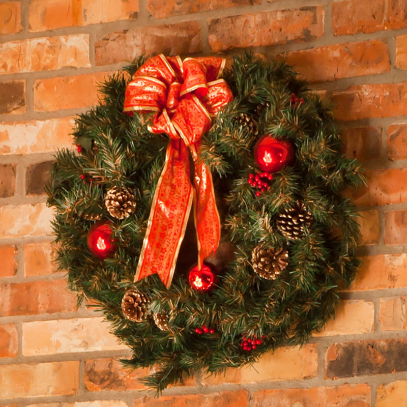 ook bendless nail hanging a wreath