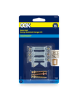 OOK bore-fast bump-resistant hanger kit packaging on a white background
