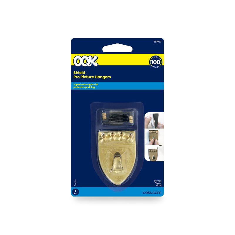 OOK shield hanger packaging 